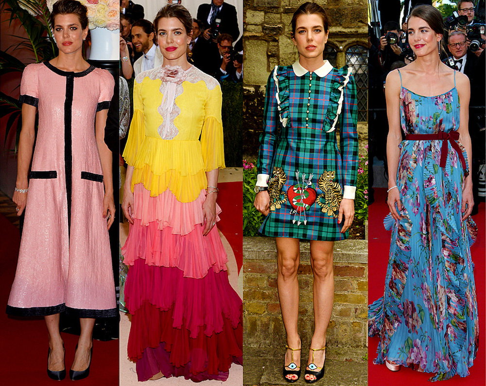 Styl Charlotte Casiraghi wnuczką księżnej Grace z Monako