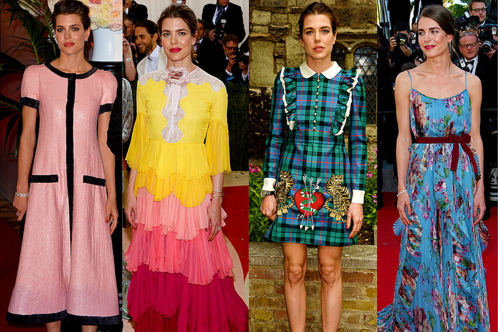 Styl Charlotte Casiraghi wnuczką księżnej Grace z Monako
