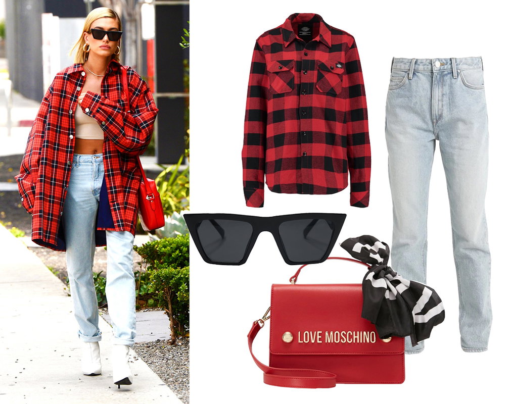 w stylu gwiazd, stylizacja Hailey Baldwin