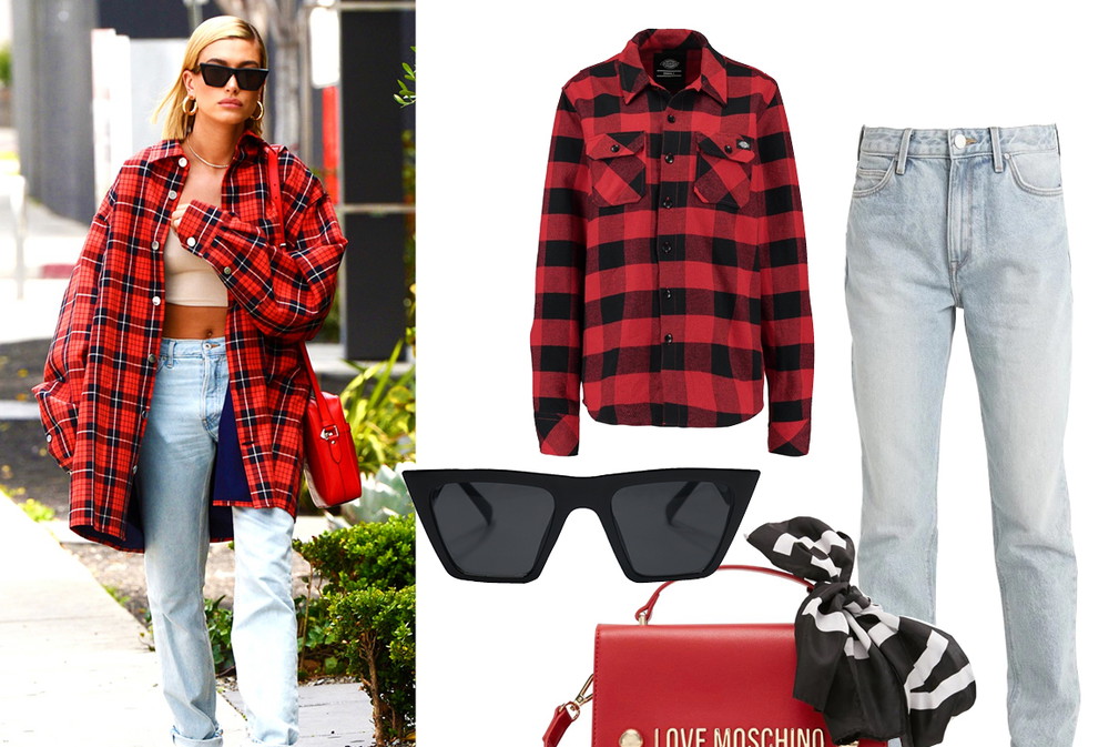 w stylu gwiazd, stylizacja Hailey Baldwin