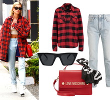 w stylu gwiazd, stylizacja Hailey Baldwin