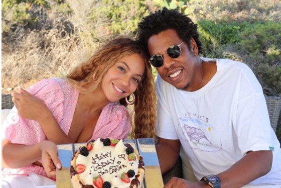 urodziny Beyoncé Knowles, Jay Z, Beyonce i Jay Z
