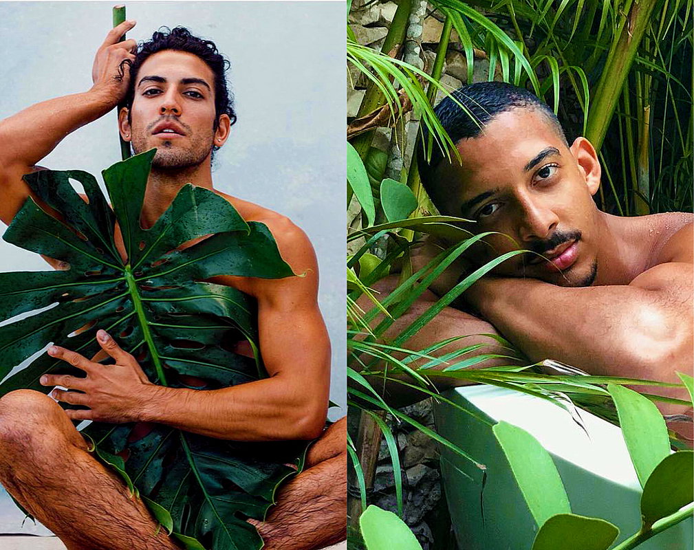 Boys with Plants