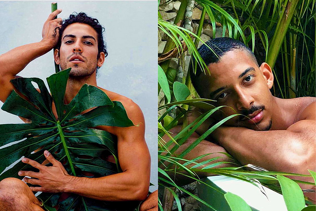 Boys with Plants