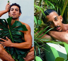 Boys with Plants