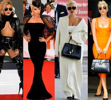 metamorfoza stylu Lady Gaga