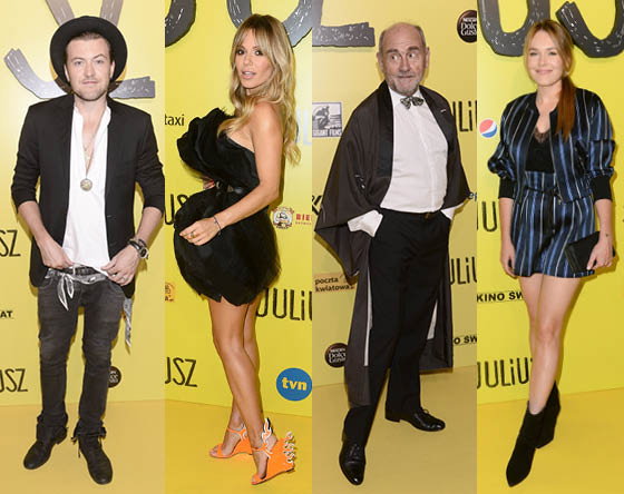 gwiazdy na premierze filmu „Juliusz”