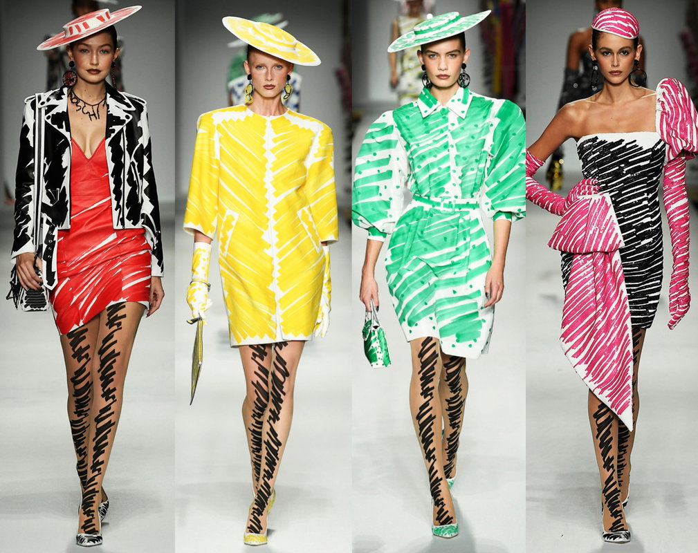 Fashion Week w Mediolanie, pokaz Moschino, wiosna/lato 2019