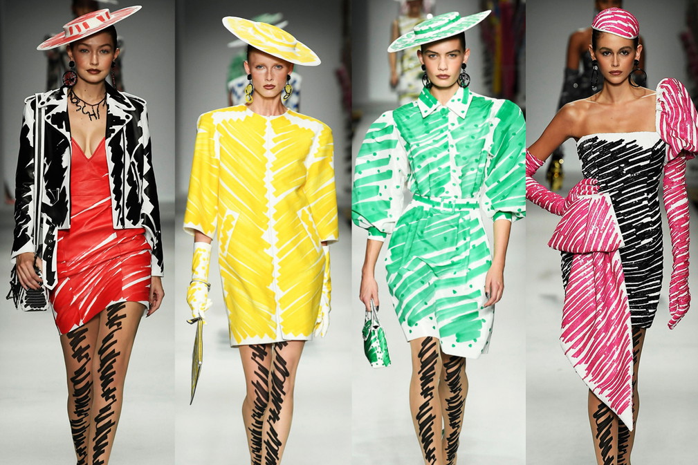 Fashion Week w Mediolanie, pokaz Moschino, wiosna/lato 2019