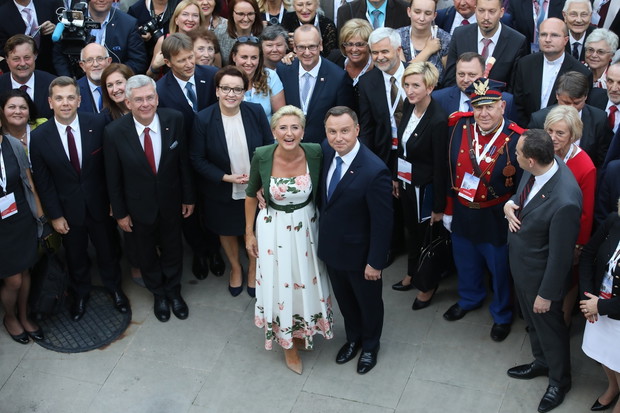 Spotkanie Pary Prezydenckiej z uczestnikami V ?wiatowego Zjazdu Polonii i Polaków z Zagranicy