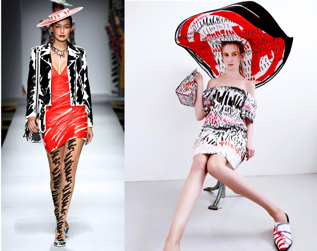 kolekcja Moschino wiosna/lato 2019 jest plagiatem? oskarża Edda Sofie Gimnes