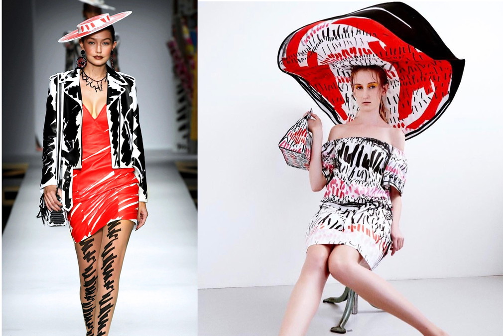 kolekcja Moschino wiosna/lato 2019 jest plagiatem? oskarża Edda Sofie Gimnes