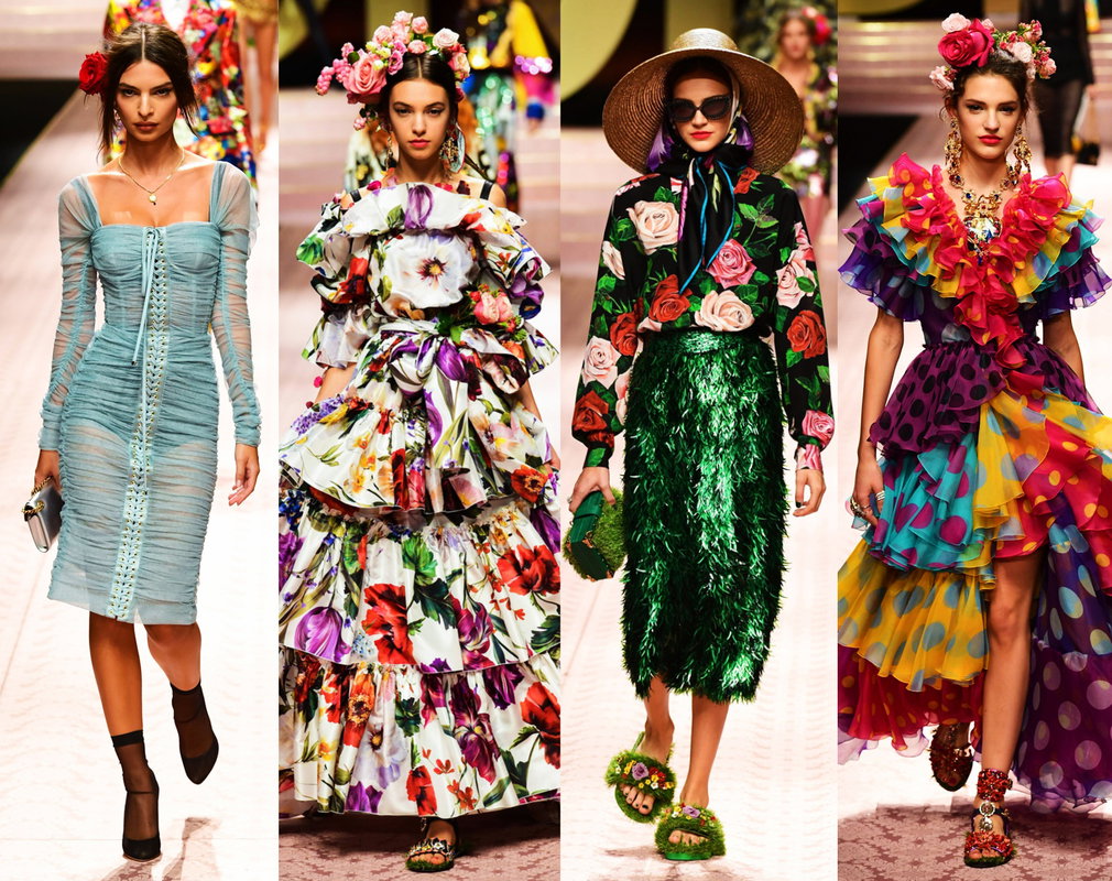 pokaz Dolce & Gabbana wiosna/lato 2019, Milan Fashion Week