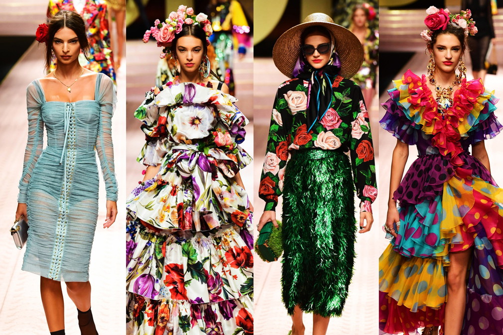 pokaz Dolce & Gabbana wiosna/lato 2019, Milan Fashion Week
