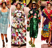 pokaz Dolce & Gabbana wiosna/lato 2019, Milan Fashion Week