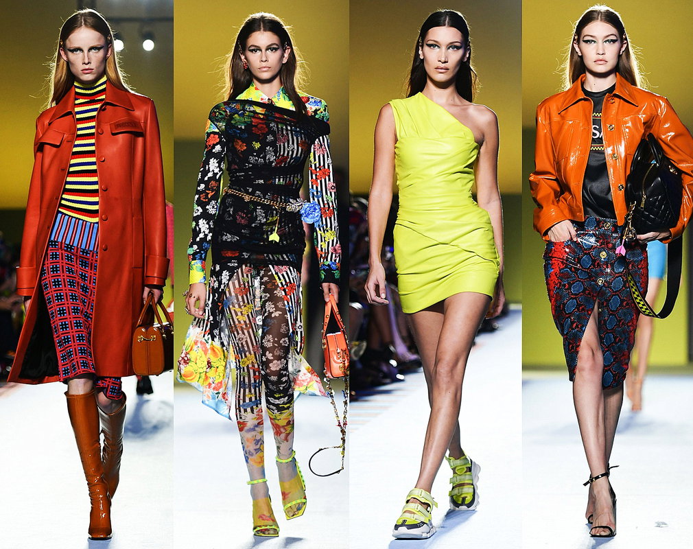 pokaz Versace wiosna/lato 2019, Milan Fashion Week