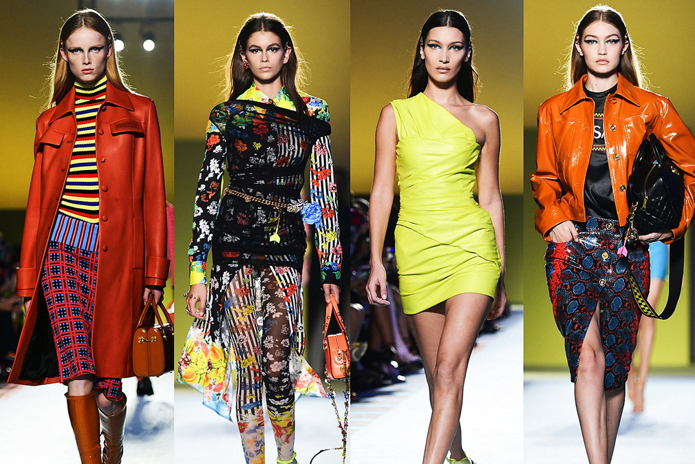 pokaz Versace wiosna/lato 2019, Milan Fashion Week