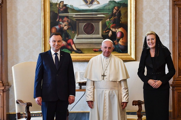 Andrzej Duda na audiencji u Papie?a Franciszka