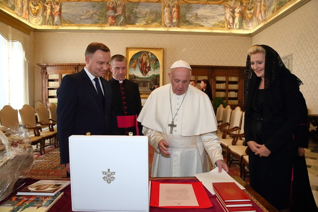 Andrzej Duda na audiencji u Papie?a Franciszka