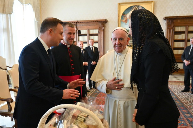 Andrzej Duda na audiencji u Papie?a Franciszka