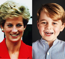 księżna Diana, książę George, Diana i George