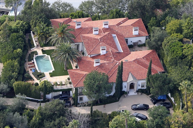 Dom Beckhamów w Beverly Hills