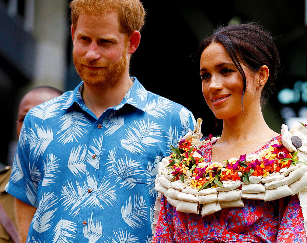 Księżna Meghan i książę Harry na Fidżi
