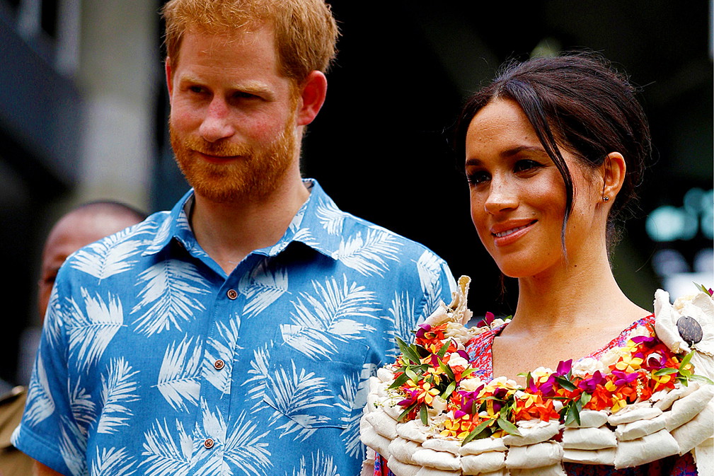 Księżna Meghan i książę Harry na Fidżi