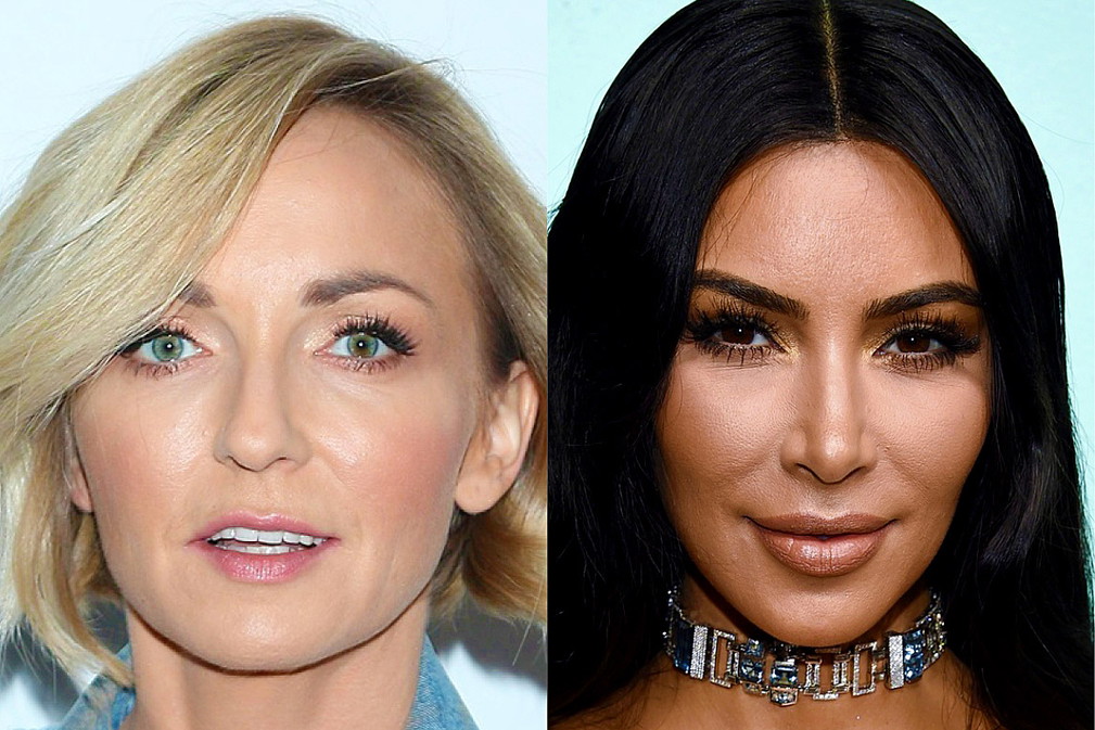 Anna Wyszkoni i Kim Kardashian