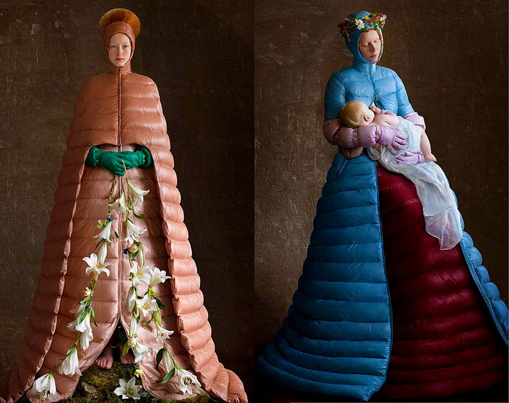 kolekcja kurtek Moncler 2018 inspirowana renesansowymi dziełami sztuki