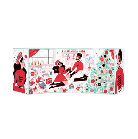 Lovely Advent Calendar Make UpKasetka