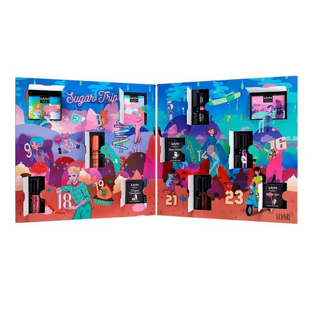 NYX PROFESSIONAL MAKEUP SUGAR TRIP 24 DAYS OF BEAUTY ADVENT CALENDAR - KALENDARZ ADWENTOWY