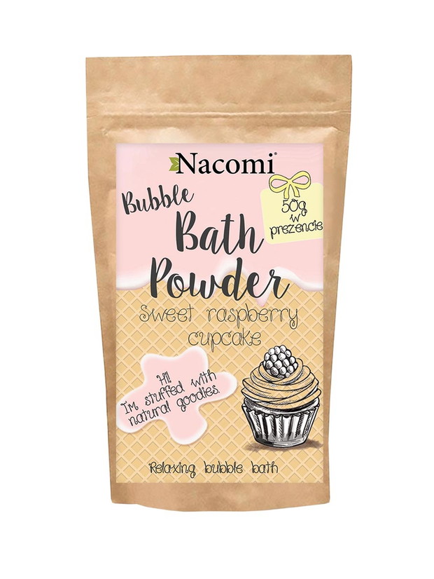 PUDER DO KĄPIELI – MALINOWA BABECZKA 100G NACOMI