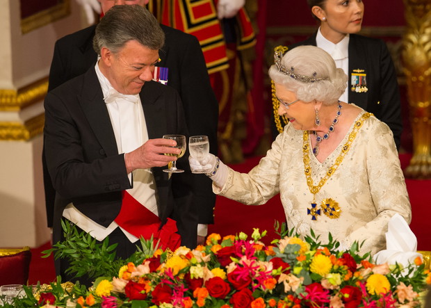 State Banquet Held In Honour Of President Santos Of Colombia And Mrs Santos
