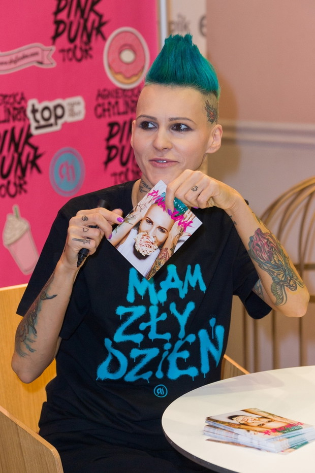 Agnieszka Chyli?ska w Empiku