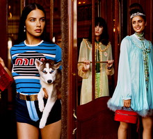 kampania Miu Miu Croisiere 2019 z Kendall Jenner i Adrianą Limą