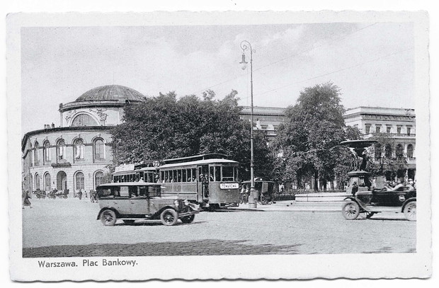 Stara Warszawa na pocztůwkach