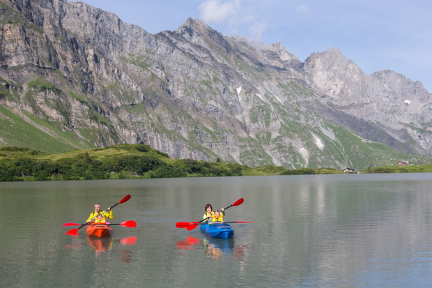 Wandern, Wassersport, Familien, Trübsee, Titlis