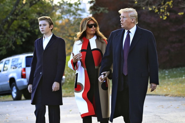 Barron Trump towarzyszy? rodzicom w podró?y