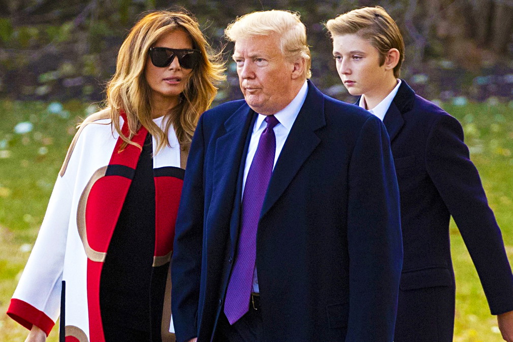 Donald Trump, Melania Trump, Barron Trump