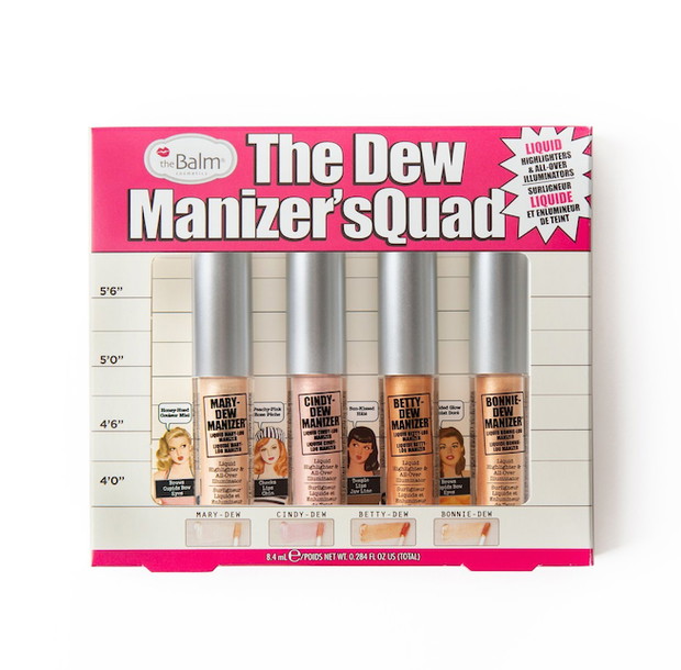 ZESTAW ROZŚWIETLACZY W PŁYNIE THE DEW MANIZER'SQUAD