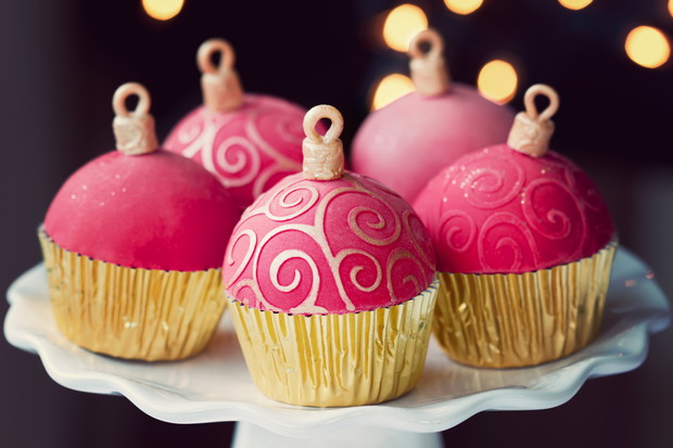 Christmas cupcakes