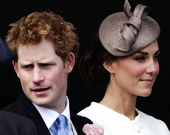 księżna Kate, książę Harry