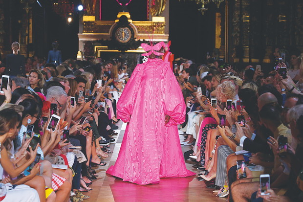 Schiaparelli : Runway - Paris Fashion Week - Haute Couture Fall Winter 2018/2019