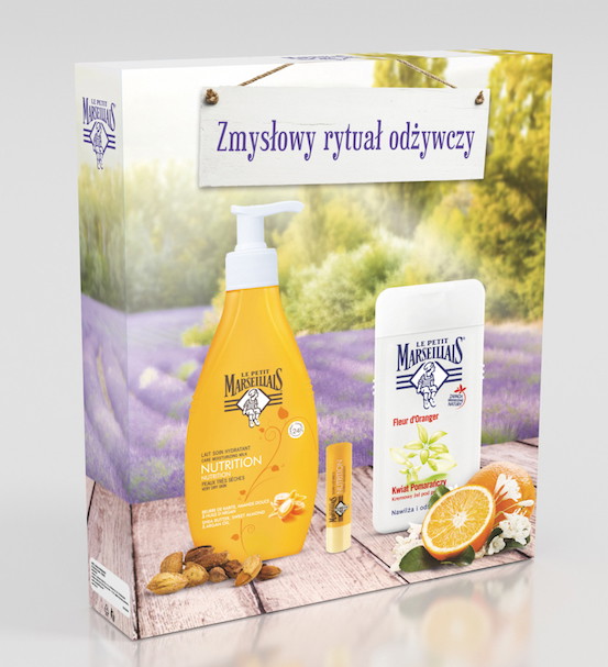 cena 27,99 Le Petit Marseillais zaprasza Cie na Zmys硂wy rytua� od縴wczy. Odkryj dobroczynne dzia砤nie sk砤dnik體 pochodzenia naturalnego zamknietych w naszych produktach.