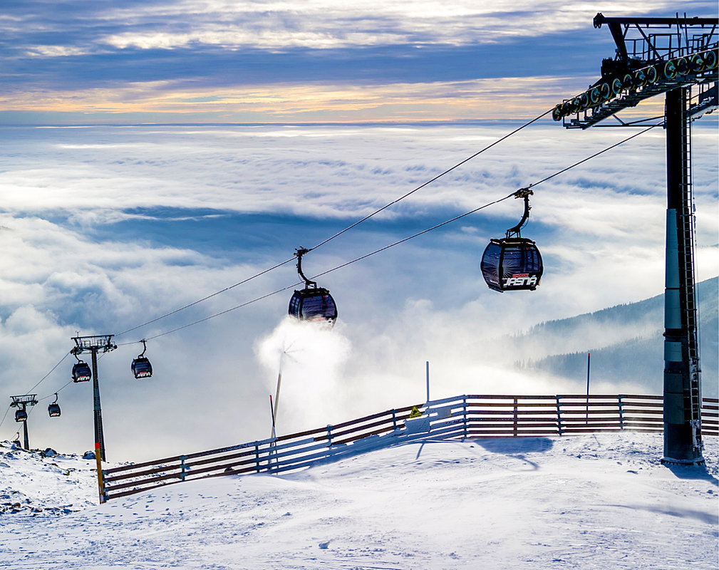 najlepsze stoki narciarskie i snowboardowe, Jasna, Chopok