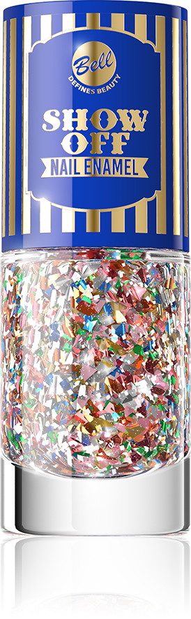 Błyszczący lakier do paznokci Show Off Nail Enamel Bell, 7,99 zł.