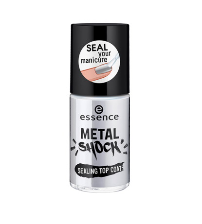 ESSENCE TOP COAT LAKIER NAWIERZCHNIOWY METAL SHOCK 12,90zł