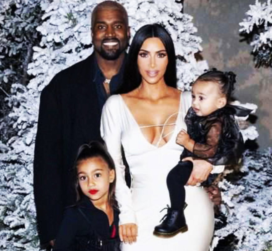 Rodzinna sesja Kim Kardashian
