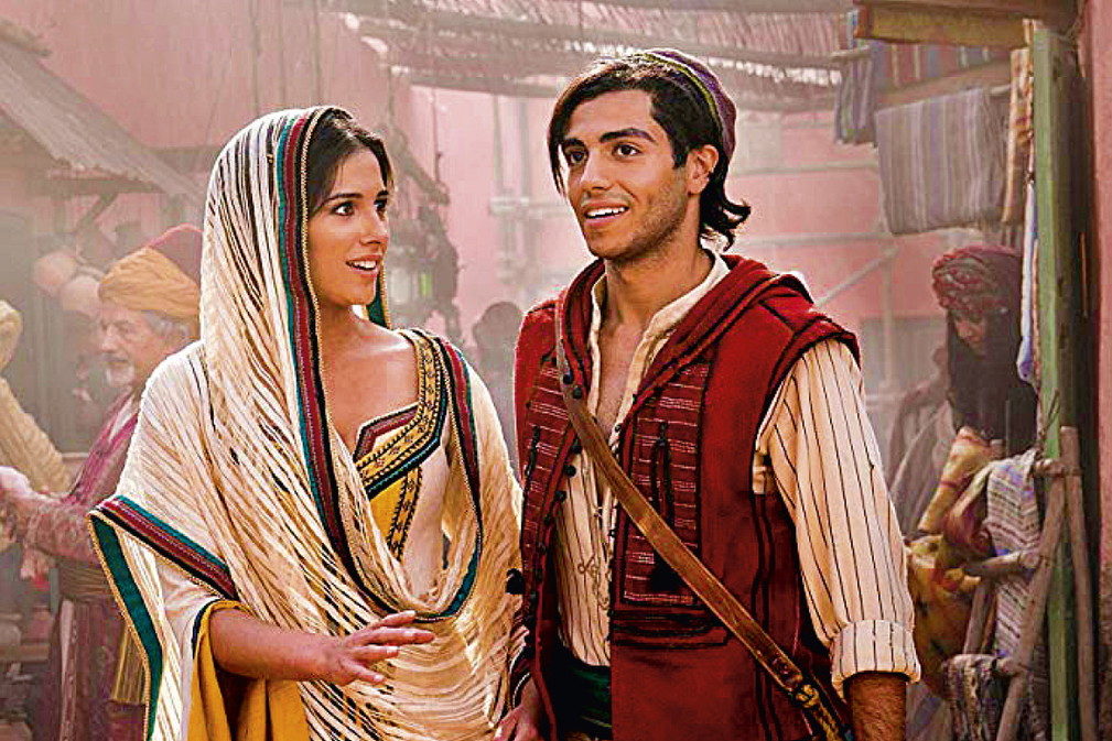 Film Aladyn, pierwsze zdjęcia